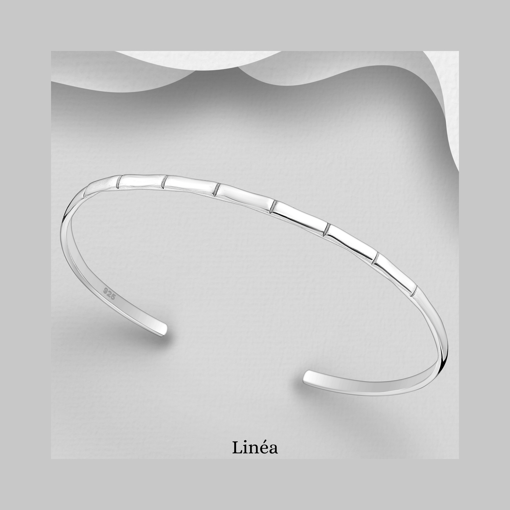 Bracelet jonc Linéa